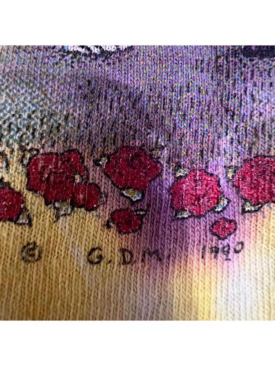 Vintage Rare 1990 Grateful Dead Dancing Skeletons Tie-Dye T-Shirt sizd XL - Picture 3 of 9